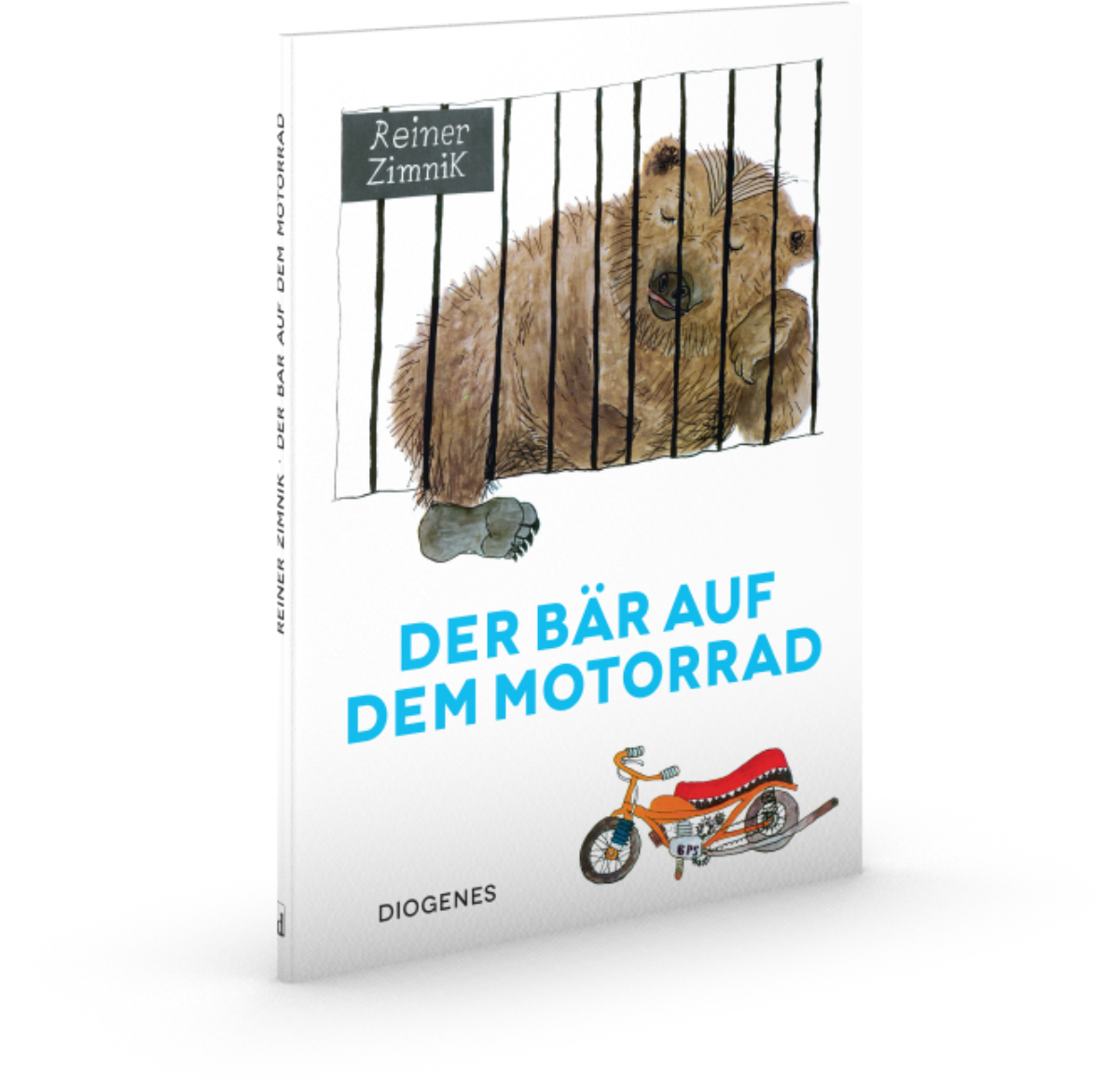 Der Bär auf dem Motorrad